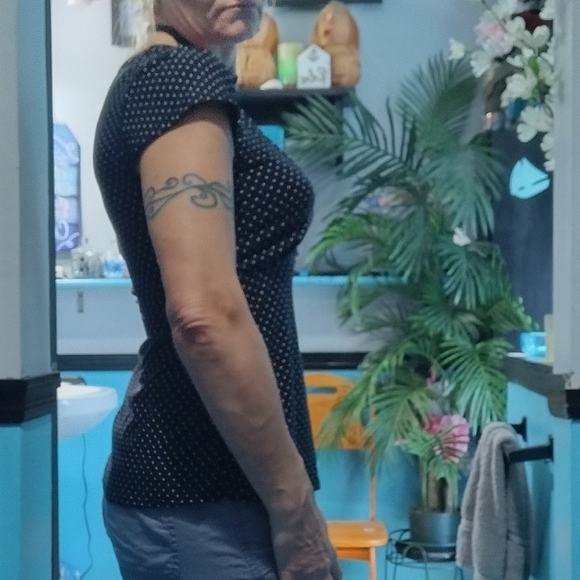 Marilyn Monroe polka dot blouse - Picture 5 of 12